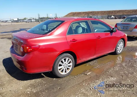 2009 Toyota Corolla Xle z USA, uszkodzony, nr VIN 1NXBU40E19Z063254